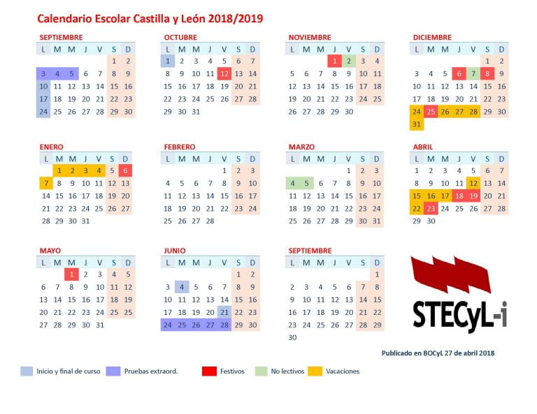 Calendario Escolar 2016 2017 Melilla