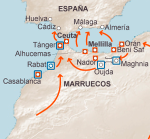 Melilla Frontera Con Marruecos