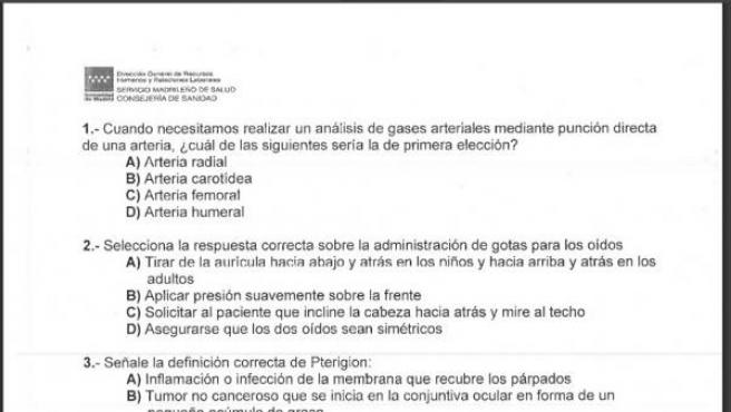 Oposiciones Enfermeria Melilla